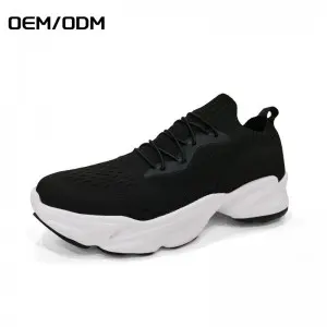 Low MOQ for Hot Sale Brand Flyknit Sport Shoes for Men