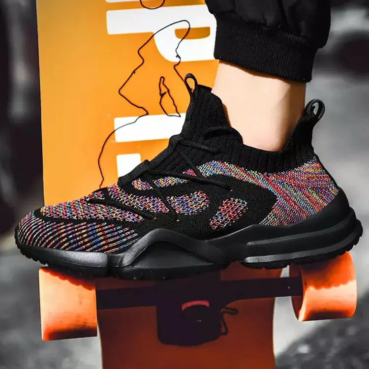 Fujian Supplier New Design Fashion Sneaker Low Price Comfortable Sport Shoes Running Man